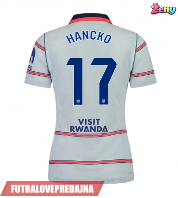 Lacne Ženy Futbalové dres Atletico Madrid David Hancko #17 2026-27 Krátky Rukáv - Tretina